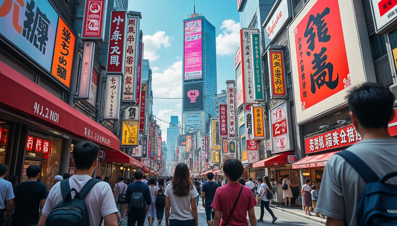 Apprendre à lire le japonais avec les panneaux de Tokyo