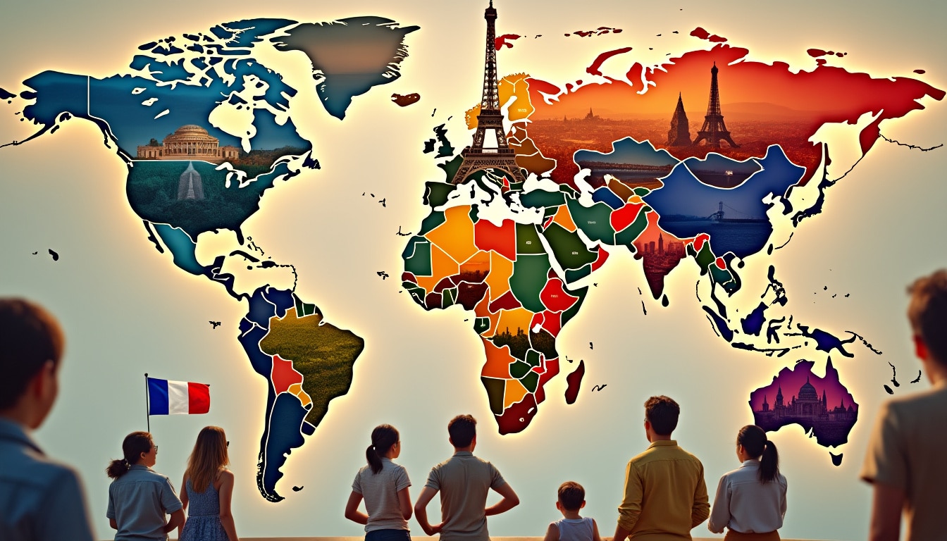 Le français dans le monde : où est-il parlé ?