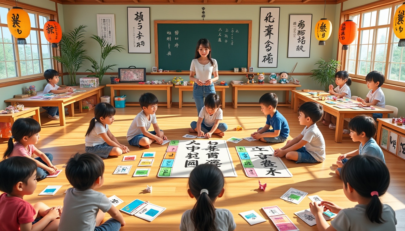 Méthodes ludiques pour apprendre le japonais